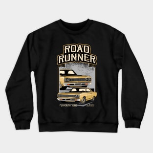 1968 Road Runner Muscle Car Crewneck Sweatshirt